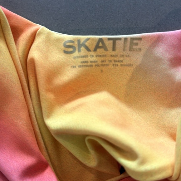 Skatie Sunrise Bikini Bottom - Picture 2 of 3